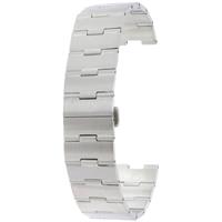 Authentic Swiss Army Brand 19mm-Stainless Steel-Silver Tone watch band