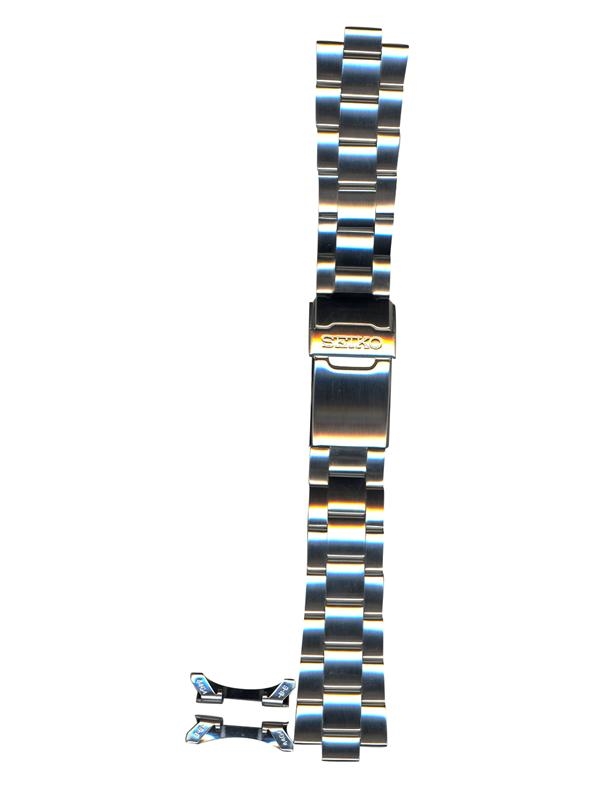 Seiko 44G4JB 7S26-0029 Men's 44G4JB 22mm Silver Tone