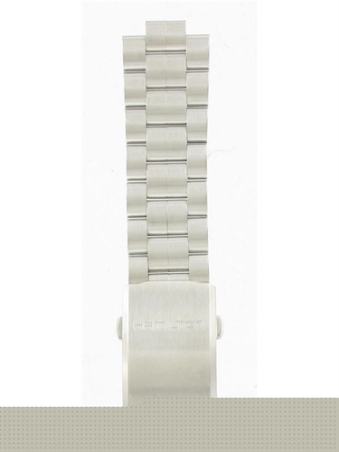Hamilton H605.715.102 Khaki Field Chrono Auto 22mm Stainless Steel-Silver  Tone watchband - watchbands.com