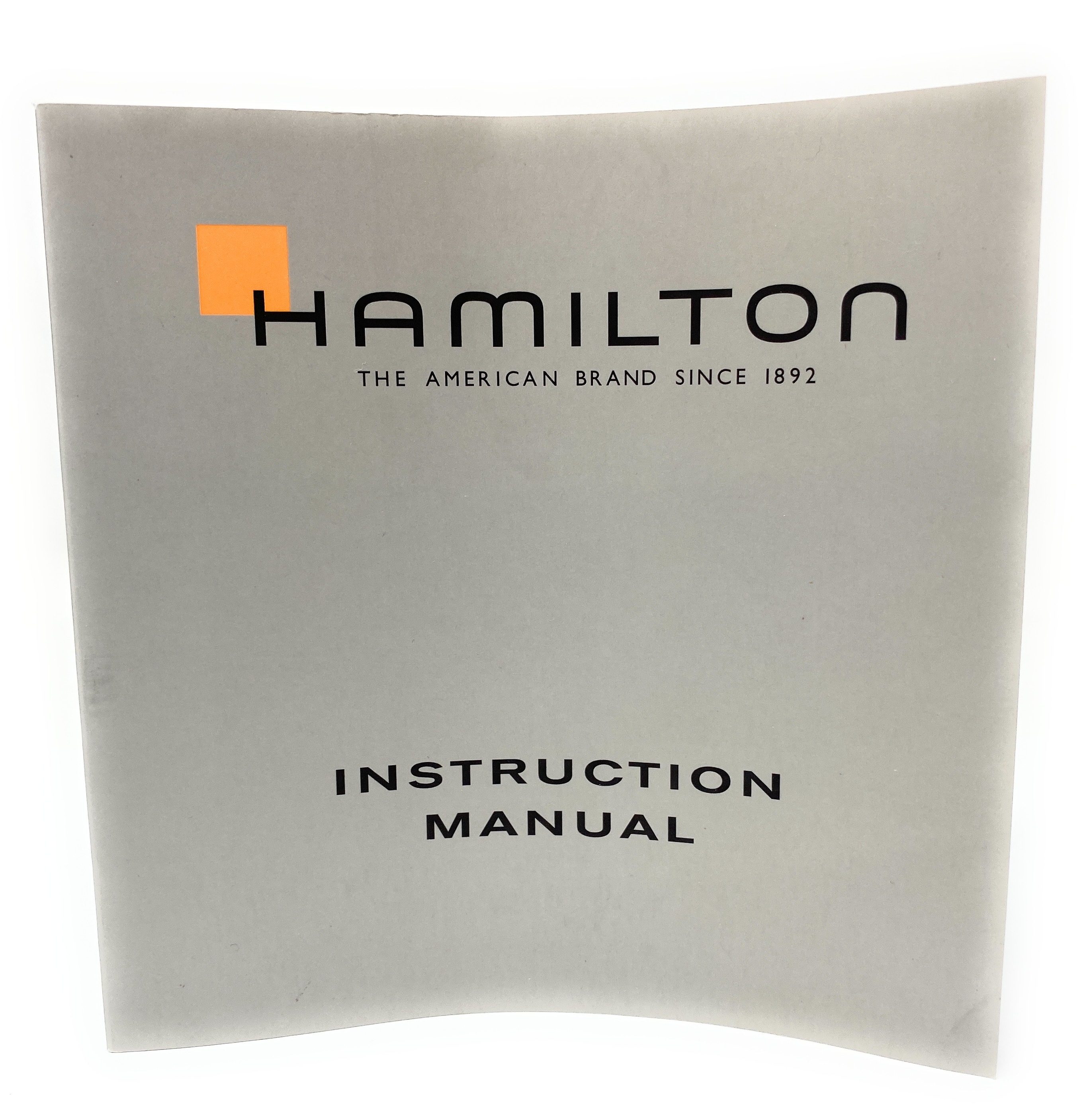 Hamilton Instruction Manual W000025