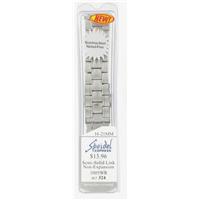 Authentic Speidel 16-21mm Silver Tone S/S Metal watch band