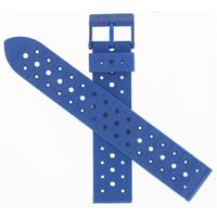 Authentic Swiss Army Brand 18mm Blue Arnitel Rubber watch band