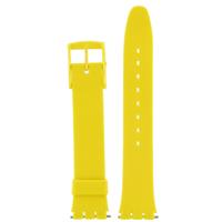 Authentic Swatch Replacement 17/20mm Large PVC Yellow watch band