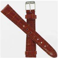 Authentic Swiss Army Brand 15mm Small Brown Croc Strap watch band