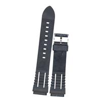 Authentic WBTG 19mm Black WB-27 watch band