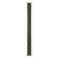 Authentic WBHQ 16-22mm Black/Yellow 1727BY watch band