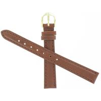 Authentic WBTG 12mm Brown Padded Oilskin watch band