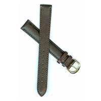 Authentic WBTG 18mm X-tra Long Brown Padded Calfskin watch band