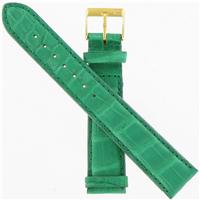 Authentic Morellato 18mm-Genuine Alligator-Green watch band