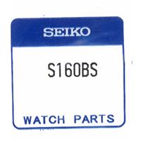 Authentic Seiko S160BS SPRING BARS watch band