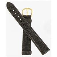 Authentic DeBeer 16mm DkBrown Lizard BW14 watch band