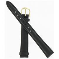 Authentic WBTG 13mm Black Padded Calfskin watch band