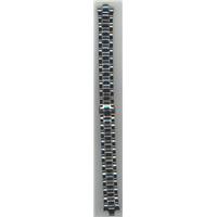 Authentic Seiko 12mm Black & Gold Tone 35K1TG watch band