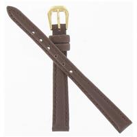 Authentic Band-it 10mm Brown Padded Calfskin watch band