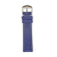 Authentic Tag Heuer 15mm Ladies' Blue Leather Strap watch band