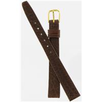 Authentic Hadley-Roma 12mm Brown Leather Long watch band