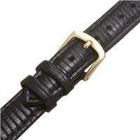 Authentic Hadley-Roma 10mm Black Lizard Grain watch band