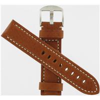 Authentic Hadley-Roma 24mm Tan Genuine Calfskin watch band