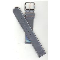Authentic Rado 16mm Genuine Leather-Charcoal Gray watch band