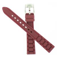 Authentic Fossil 14mm Berry Bumpy Silicone Strap watch band