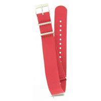 Authentic Fossil 18mm Red Nylon Strap watch band