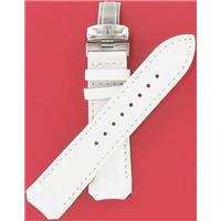 Authentic Tissot 20/18mm White Leather Strap  watch band