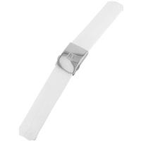 Authentic Tissot 20mm White Silicone Strap watch band