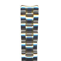 Authentic Swiss Army Brand 20mm-Stainless Steel-Two Tone watch band