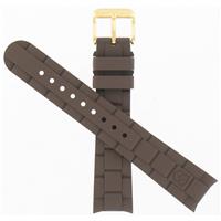 Authentic Swiss Army Brand 18mm Small Brown Rubber watch band