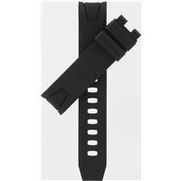 Authentic Omega 20mm Black Rubber Strap watch band