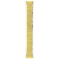 Authentic Hirsch 16-22mm Gold Tone S/S Metal watch band
